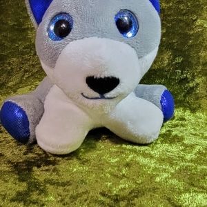 Surprizamals Grey Wolf Plush Stuffed Soft Gray Toy 4.5 Inch